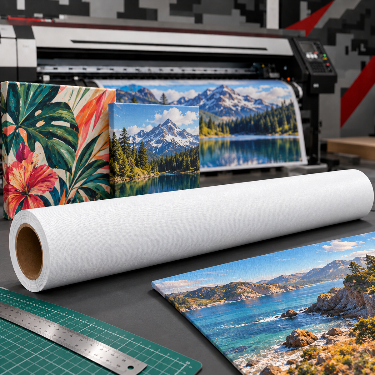 CAN-710 PolyCotton Canvas 360gsm Semi-Gloss