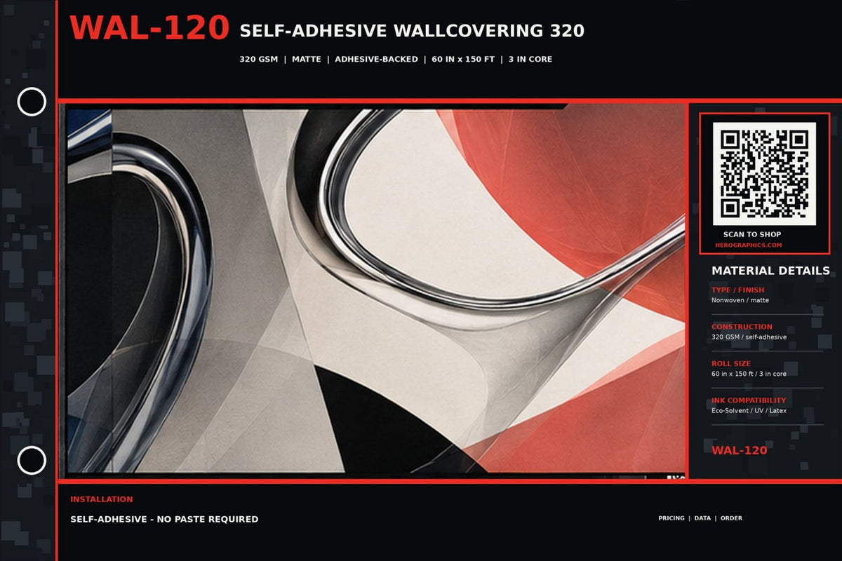 WAL-120 Material Field Guide spec sheet